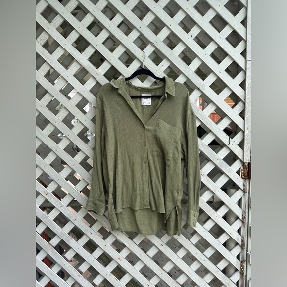 Abercrombie & fitch textured button down - Picture 1 of 4